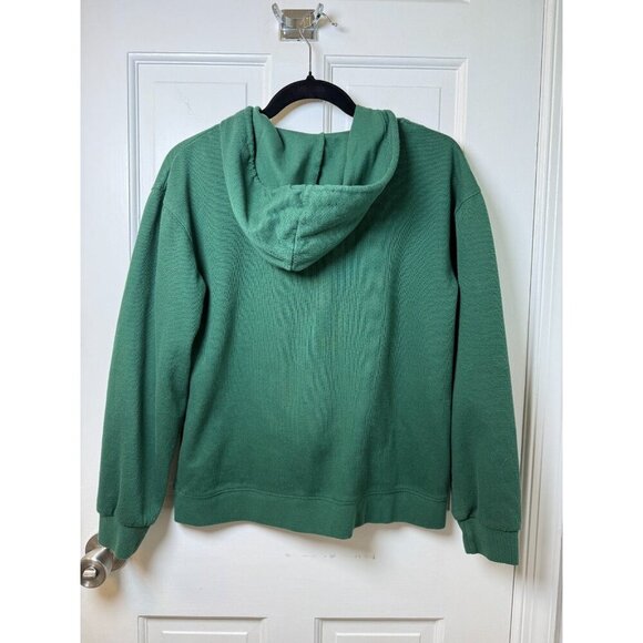 Disney Tigger Hoodie Sweatshirt Full Zip Green Embroidered Spell Out Adult Small - Picture 6 of 10